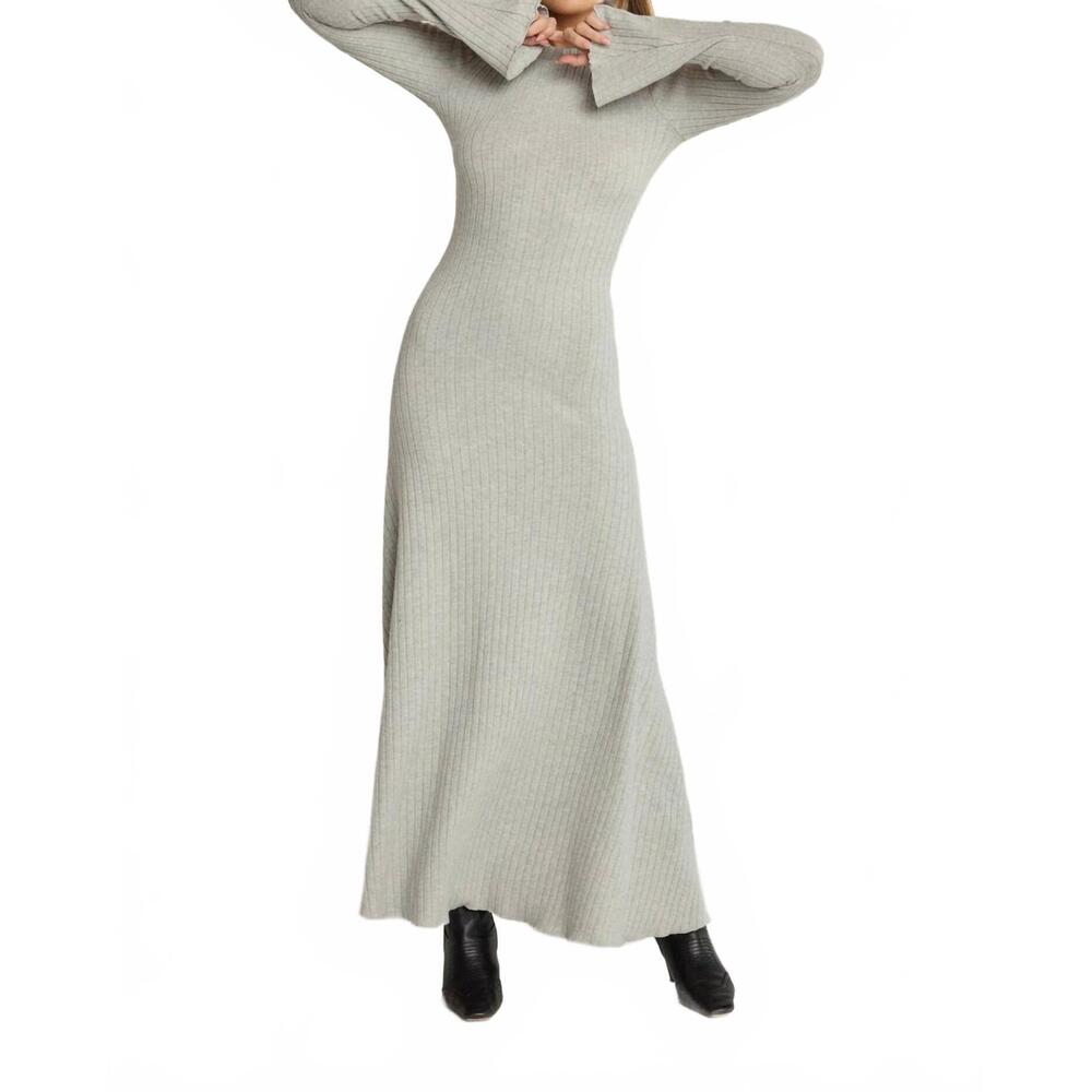 NEW SUNDAY RITUAL harley dress in heather grey